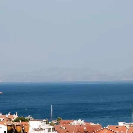 New 2+1 Flat With Sea View In Datca Center