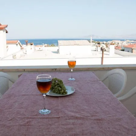 New 2+1 flat with sea view in Datça Center Datça
